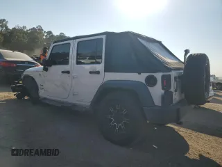 2018 Jeep Wrangler JK Unlimited Sport S with VIN 1C4BJWDG9JL876212, listed as a Copart auction lot 75464204 with 79,136 mi miles and Salvage Title. Bid and sale history available at carsss.com. Image 2.