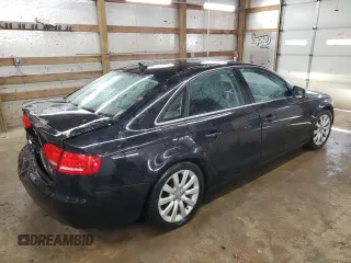 2011 Audi A4 2.0T Premium Plus with VIN WAUFFAFL4BN053318, listed as a Copart auction lot 46365645 with 176,679 mi miles and Salvage Title. Bid and sale history available at carsss.com. Image 3.
