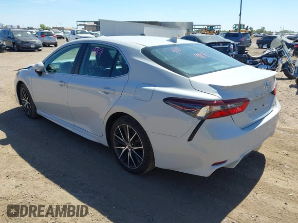 2023 Toyota Camry SE with VIN 4T1G11AK5PU126970, listed as a IAAI auction lot 42164749 with 51,623 mi miles. Bid and sale history available at carsss.com. Image 3.