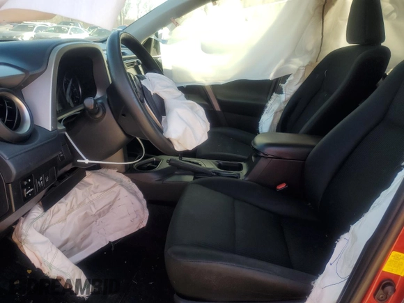 2017 Toyota RAV4 LE with VIN 2T3BFREV8HW572344, listed as a Copart auction lot 45907255 with 9,001 mi miles and Salvage Title. Bid and sale history available at carsss.com. Image 7.