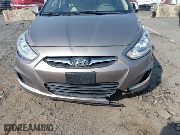 2013 Hyundai Accent GLS with VIN KMHCT4AE1DU314191, listed as a IAAI auction lot 41979265 with 177,944 mi miles. Bid and sale history available at carsss.com. Image 6.