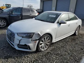2018 Audi A4 Premium with VIN WAUDNAF48JA022159, listed as a Copart auction lot 44541125 with 78,585 mi miles and Salvage Title. Bid and sale history available at carsss.com. Image 1.