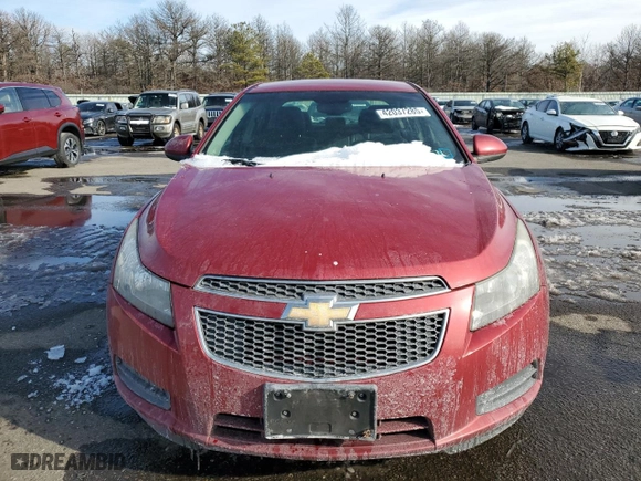 2011 Chevrolet Cruze LT w/2LT with VIN 1G1PG5S94B7141093, listed as a Copart auction lot 42037285 with 125,311 mi miles and Clean Title. Bid and sale history available at carsss.com. Image 5.