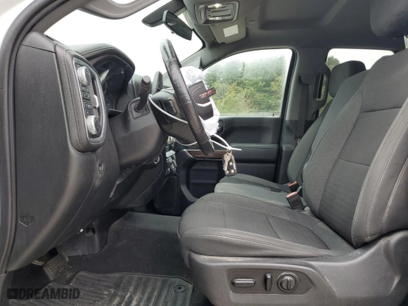 2020 GMC Sierra 1500 SLE with VIN 1GTR9BED1LZ222907, listed as a Copart auction lot 73704284 with NaN miles and Salvage Title. Bid and sale history available at carsss.com. Image 7.