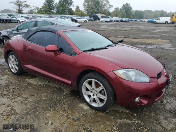 2007 Mitsubishi Eclipse GT with VIN 4A3AL35T07E046048, listed as a Copart auction lot 73021104 with 197,549 mi miles and Salvage Title. Bid and sale history available at carsss.com. Image 4.