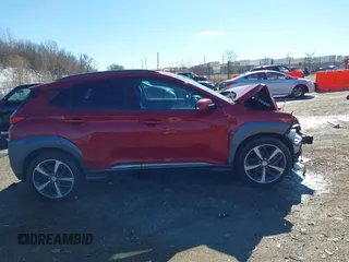 2018 Hyundai Kona Ultimate with VIN KM8K5CA55JU093643, listed as a IAAI auction lot 41833149 with 151,804 mi miles. Bid and sale history available at carsss.com. Image 14.