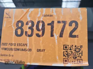 2022 Ford Escape SE с VIN 1FMCU0G63NUA45439, выставлен на аукционе IAAI как лот 42556163 с пробегом 76 088 миль миль и . История ставок и продаж доступна на DreamBid. Изображение 15.