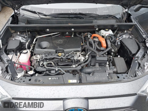 2021 Toyota RAV4 Hybrid XSE with VIN 2T3E6RFV4MW004081, listed as a IAAI auction lot 42300195 with 63,238 mi miles and . Bid and sale history available at DreamBid. Image 10.