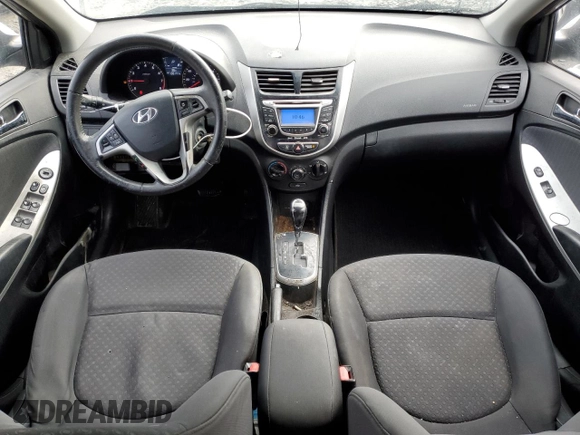 2012 Hyundai Accent SE with VIN KMHCU5AE8CU041123, listed as a Copart auction lot 42913995 with 130,141 mi miles and Non Repairable. Bid and sale history available at carsss.com. Image 8.