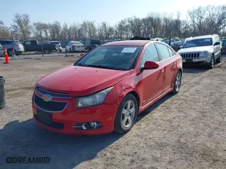 2012 Chevrolet Cruze LT w/1LT with VIN 1G1PF5SC3C7385446, listed as a IAAI auction lot 42019764 with 109,028 mi miles. Bid and sale history available at carsss.com. Image 2.