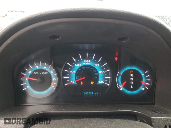 2012 Ford Fusion SEL z VIN 3FAHP0JA1CR393751, wystawiony jako Copart lot #58041345 z przebiegiem 103 092 mil mil oraz Tytuł czysty. Historia ofert i sprzedaży dostępna na DreamBid. Obrazek 9.