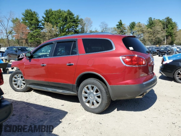 2012 Buick Enclave Leather with VIN 5GAKRCED8CJ235693, listed as a Copart auction lot 55089775 with 123,235 mi miles and Clean Title. Bid and sale history available at carsss.com. Image 2.