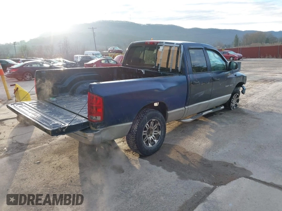 2005 Dodge 1500 ST with VIN 1D7HU18N85S317703, listed as a IAAI auction lot 41192600 with 187,740 mi miles and . Bid and sale history available at DreamBid. Image 4.