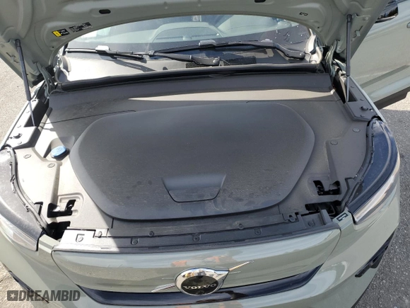2024 Volvo C40 Recharge Pure Electric Plus with VIN YV4ER3GLXR2106788, listed as a Copart auction lot 78535104 with 0 mi miles and Salvage Title. Bid and sale history available at carsss.com. Image 14.