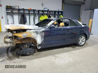 2008 BMW 1 Series 128i with VIN WBAUL73548VE86285, listed as a Copart auction lot 42819255 with Not Provided miles and Salvage Title. Bid and sale history available at carsss.com. Image 1.