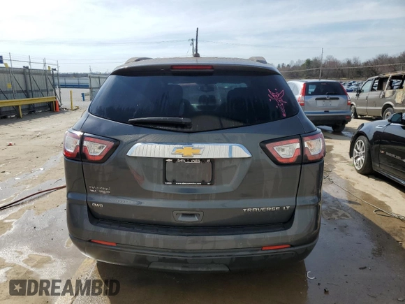 2013 Chevrolet Traverse LT with VIN 1GNKVGKD7DJ164453, listed as a Copart auction lot 48589395 with 222,156 mi miles and Non Repairable. Bid and sale history available at DreamBid. Image 6.