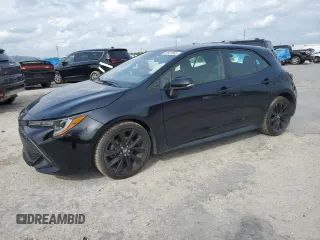 2022 Toyota Corolla Hatchback SE with VIN JTND4MBE8N3165897, listed as a Copart auction lot 50937865 with 36,569 mi miles and Salvage Title. Bid and sale history available at carsss.com. Image 1.