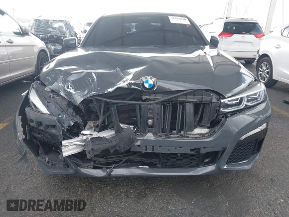 2021 BMW 7 Series 740i with VIN WBA7T2C03MCF52741, listed as a IAAI auction lot 41527846 with 41,448 mi miles and . Bid and sale history available at DreamBid. Image 6.