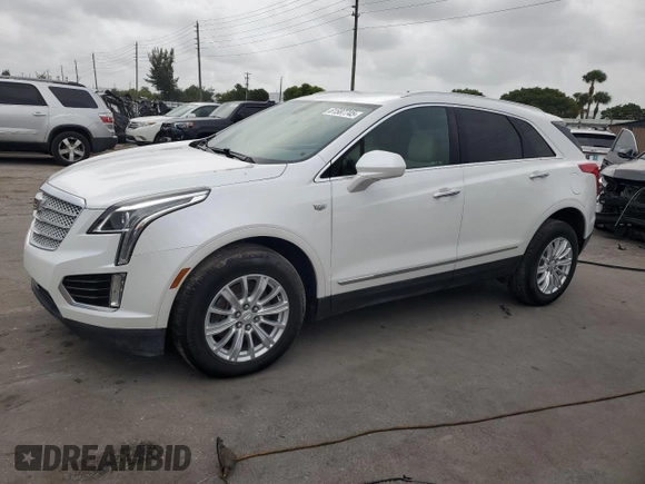 2018 Cadillac XT5 FWD with VIN 1GYKNARSXJZ128533, listed as a Copart auction lot 61587745 with Not provided miles and Non repairable. Bid and sale history available at DreamBid. Image 1.