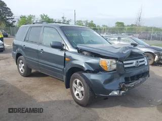 2006 Honda Pilot EX z VIN 5FNYF18456B023671, wystawiony jako IAAI lot #42116194 z przebiegiem 161 683 mil mil oraz . Historia ofert i sprzedaży dostępna na DreamBid. Obrazek 1.