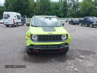 2017 Jeep Renegade Trailhawk with VIN ZACCJBCB4HPF39469, listed as a IAAI auction lot 42503660 with 119,221 mi miles and . Bid and sale history available at DreamBid. Image 6.