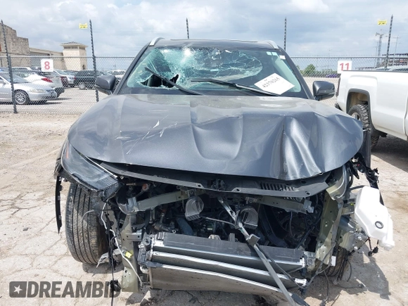 2023 Toyota Highlander L with VIN 5TDKDRBHXPS017948, listed as a IAAI auction lot 42370265 with 17,768 mi miles and . Bid and sale history available at DreamBid. Image 6.