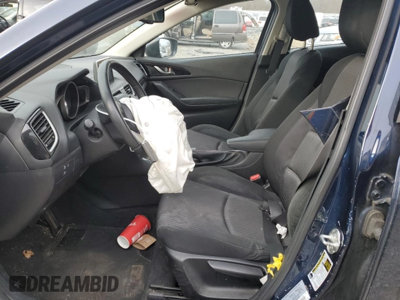 2016 Mazda 3 i Touring with VIN JM1BM1M70G1324421, listed as a Copart auction lot 88708765 with 170,346 mi miles and Salvage Title. Bid and sale history available at DreamBid. Image 7.