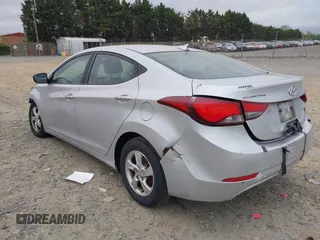 2015 Hyundai Elantra SE z VIN 5NPDH4AE2FH651542, wystawiony jako IAAI lot #42085090 z przebiegiem 168 210 mil mil oraz . Historia ofert i sprzedaży dostępna na DreamBid. Obrazek 3.