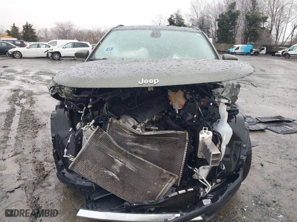 2020 Jeep Compass Limited with VIN 3C4NJDCB3LT127484, listed as a IAAI auction lot 41511639 with 1 mi miles. Bid and sale history available at carsss.com. Image 11.