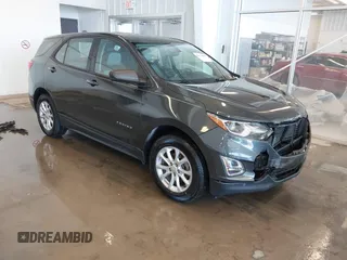 2019 Chevrolet Equinox LS with VIN 3GNAXHEV9KS666828, listed as a IAAI auction lot 41629860 with 92,198 mi miles and . Bid and sale history available at carsss.com. Image 1.