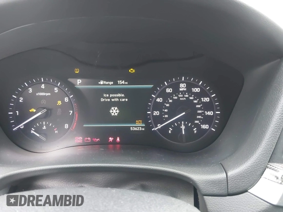 2019 Genesis G80 3.3T Sport with VIN KMHGN4JB5KU295935, listed as a IAAI auction lot 41481877 with 53,623 mi miles. Bid and sale history available at carsss.com. Image 7.