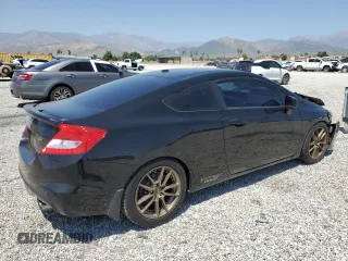 2012 Honda Civic Si with VIN 2HGFG4A58CH702723, listed as a Copart auction lot 57642215 with 99,385 mi miles and Salvage title. Bid and sale history available at DreamBid. Image 3.