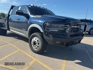 2021 Ram 3500 Laramie with VIN 3C63RRJL6MG592710, listed as a Copart auction lot 55697515 with 192,910 mi miles and Clean Title. Bid and sale history available at carsss.com. Image 1.