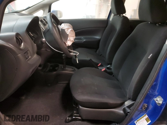 2014 Nissan Note S Plus with VIN 3N1CE2CP5EL433961, listed as a Copart auction lot 48376894 with 95,143 mi miles and Salvage Title. Bid and sale history available at DreamBid. Image 7.