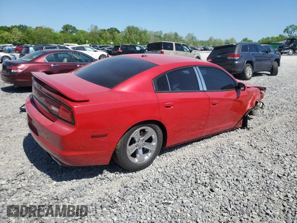 2012 Dodge Charger SXT with VIN 2C3CDXHGXCH233352, listed as a Copart auction lot 53357545 with 169,390 mi miles and Salvage Title. Bid and sale history available at DreamBid. Image 3.