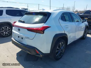 2019 Lexus UX with VIN JTHU9JBH2K2011457, listed as a IAAI auction lot 41894143 with 55,826 mi miles. Bid and sale history available at carsss.com. Image 4.