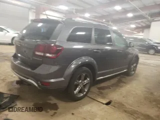 2015 Dodge Journey Crossroad with VIN 3C4PDDGG6FT603267, listed as a Copart auction lot 86985114 with 131,365 mi miles and Clean Title. Bid and sale history available at carsss.com. Image 3.