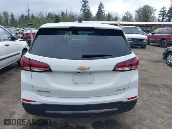 2024 Chevrolet Equinox LT with VIN 3GNAXUEG9RS181173, listed as a IAAI auction lot 42082890 with 27,575 mi miles. Bid and sale history available at carsss.com. Image 16.