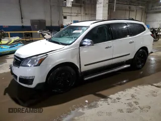 2014 Chevrolet Traverse LS z VIN 1GNKVFEDXEJ135990, wystawiony jako Copart lot #51459855 z przebiegiem 173 759 mil mil oraz Czysty tytuł • Clean title. Historia ofert i sprzedaży dostępna na DreamBid. Obrazek 1.