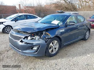 2014 Kia Optima Hybrid LX with VIN KNAGM4AD0E5064574, listed as a IAAI auction lot 41773748 with 250,994 mi miles. Bid and sale history available at carsss.com. Image 20.