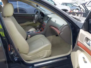 2008 Infiniti G35 Sedan x with VIN JNKBV61FX8M268105, listed as a IAAI auction lot 41677771 with 1 mi miles. Bid and sale history available at carsss.com. Image 5.
