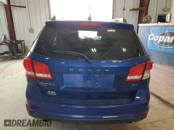 2012 Dodge Journey SXT with VIN 3C4PDDBG0CT260846, listed as a Copart auction lot 62384985 with 99,309 mi miles and Salvage title. Bid and sale history available at DreamBid. Image 6.