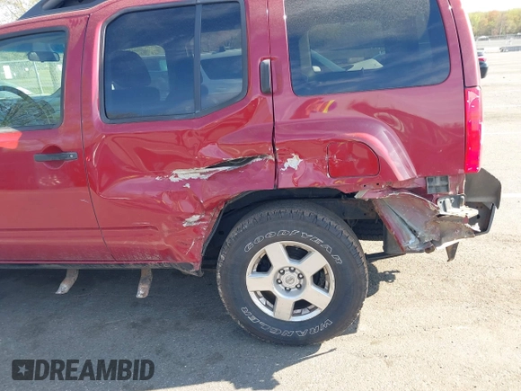 2008 Nissan Xterra X z VIN 5N1AN08W58C517377, wystawiony jako IAAI lot #42082797 z przebiegiem 88 057 mil mil oraz . Historia ofert i sprzedaży dostępna na DreamBid. Obrazek 6.