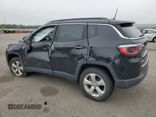 2020 Jeep Compass Latitude with VIN 3C4NJDBB8LT138319, listed as a Copart auction lot 58941325 with 32,620 mi miles and Salvage title. Bid and sale history available at DreamBid. Image 2.