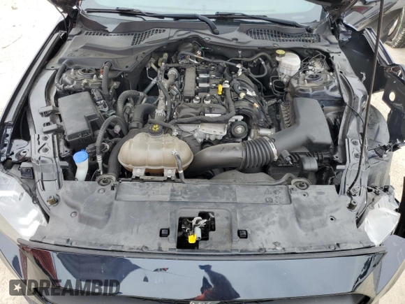 2021 Ford Mustang EcoBoost with VIN 1FA6P8TH7M5111908, listed as a Copart auction lot 59636085 with 57,667 mi miles and Salvage title. Bid and sale history available at DreamBid. Image 11.