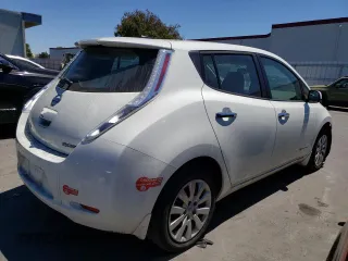 2016 Nissan LEAF S with VIN 1N4BZ0CP2GC314156, listed as a Copart auction lot 61503983 with 44,804 mi miles. Bid and sale history available at carsss.com. Image 3.