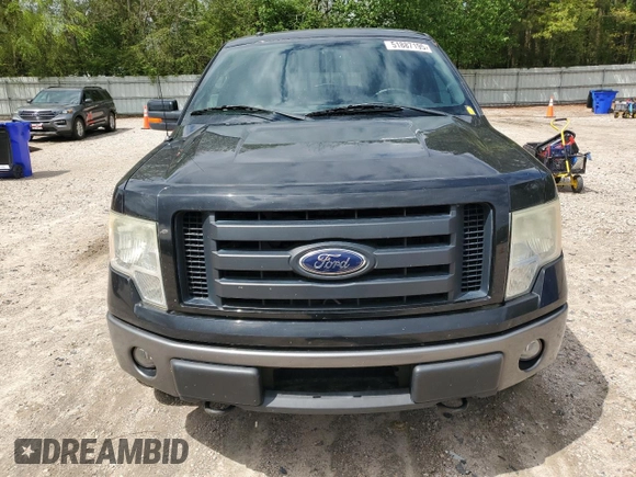 2009 Ford F-150 XL with VIN 1FTPW14V49KA73074, listed as a Copart auction lot 51887195 with 212,130 mi miles and Salvage Title. Bid and sale history available at carsss.com. Image 5.