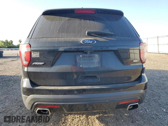 2016 Ford Explorer Sport z VIN 1FM5K8GT2GGB79332, wystawiony jako Copart lot #51930155 z przebiegiem 132 673 mil mil oraz Szkoda całkowita • Salvage title. Historia ofert i sprzedaży dostępna na DreamBid. Obrazek 6.