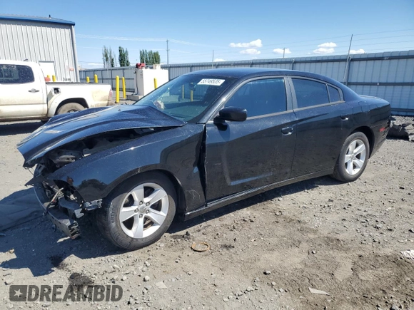 2012 Dodge Charger SE with VIN 2C3CDXBG2CH131584, listed as a Copart auction lot 55749535 with 113,559 mi miles and Salvage Title. Bid and sale history available at DreamBid. Image 1.