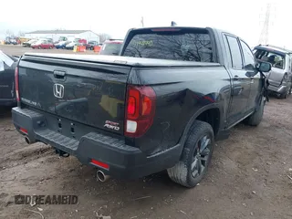 2021 Honda Ridgeline Sport with VIN 5FPYK3F19MB017134, listed as a IAAI auction lot 41942440 with 30,794 mi miles and . Bid and sale history available at DreamBid. Image 4.